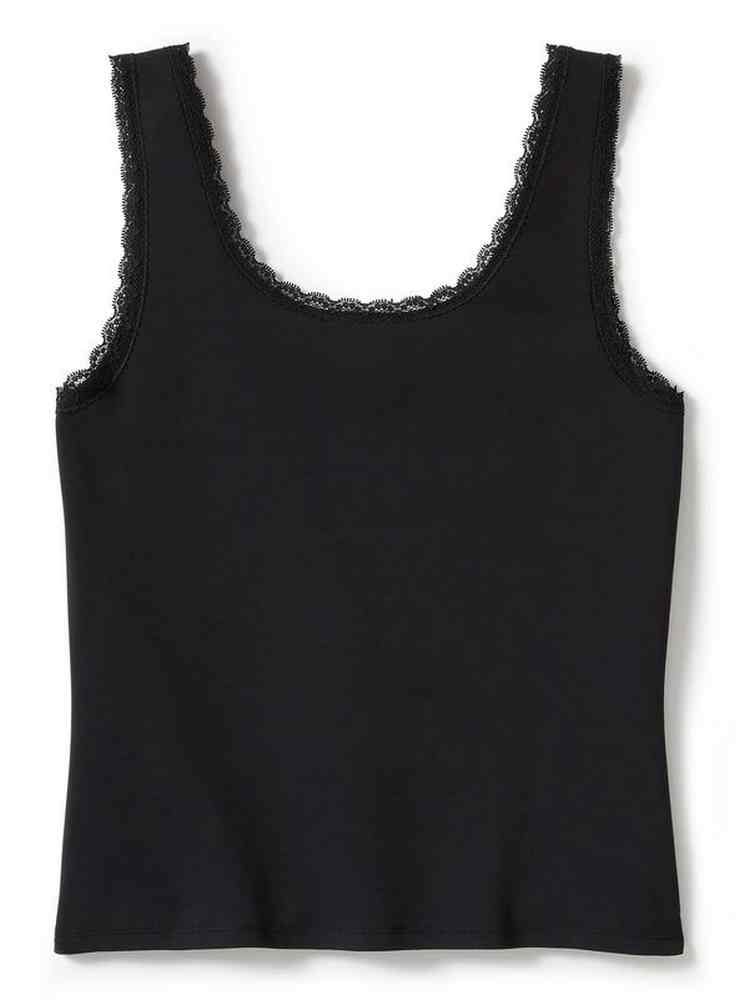 HARLEY DAVIDSON FEMME – CAMISOLE DENTELLE ET BRILLANT – NOIR/ROSE