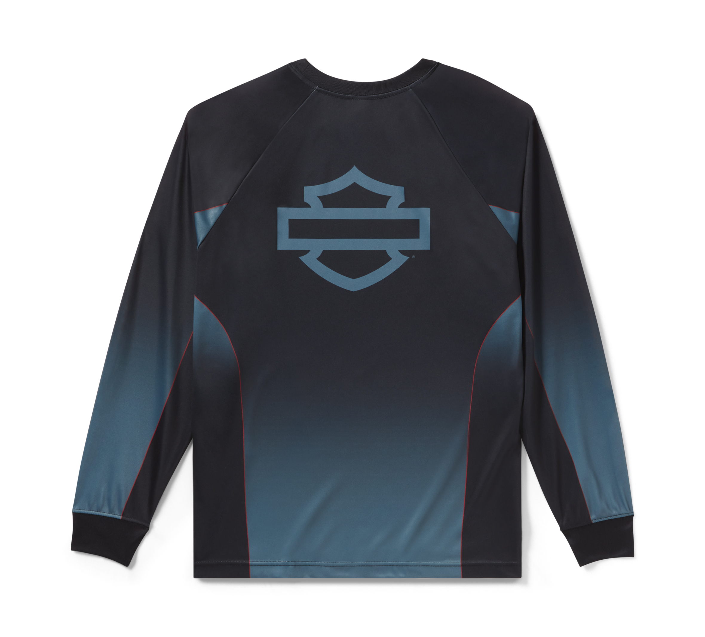 HARLEY DAVIDSON UNISEXE - JERSEY MOTO - NOIR/TURQUOISE