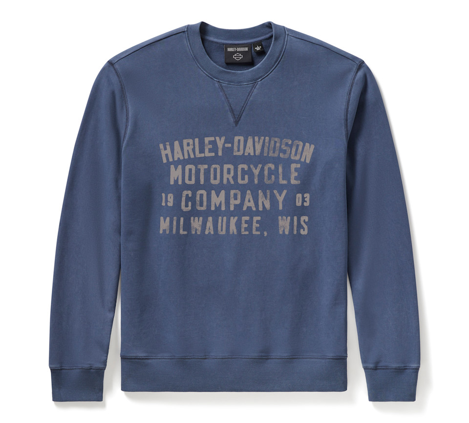 HARLEY DAVIDSON Chandail à manches longues Harley-Davidson® Washed Crewneck