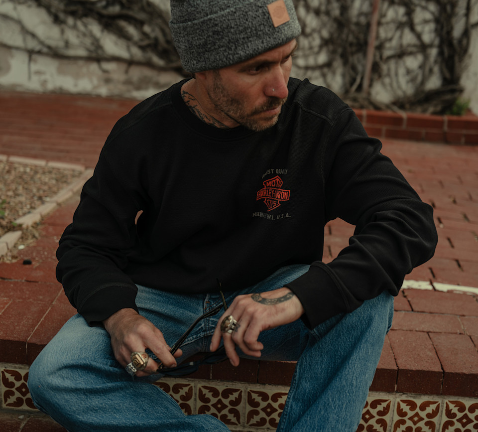 HARLEY DAVIDSON Chandail à manches longues Harley‑Davidson® Parts & Service