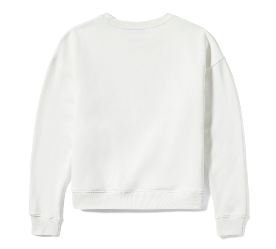 HARLEY DAVIDSON PULLOVER-KNIT,OFF WHITE