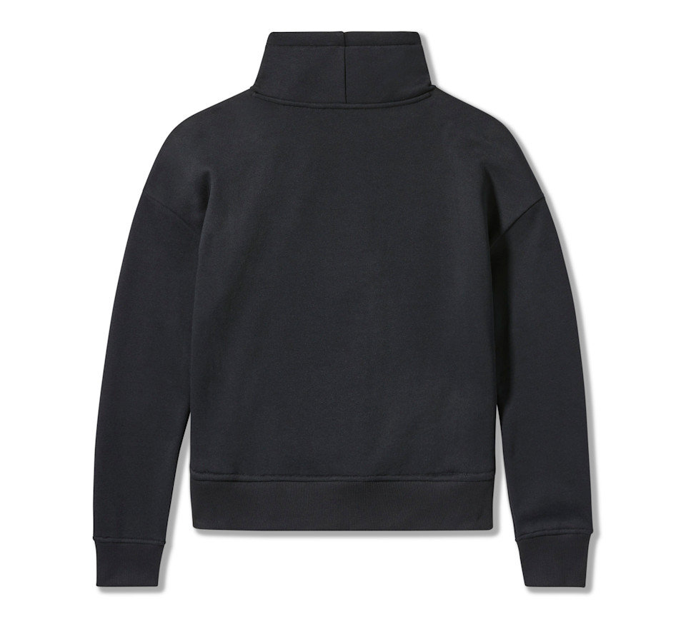 HARLEY DAVIDSON PULLOVER-KNIT,BLACK