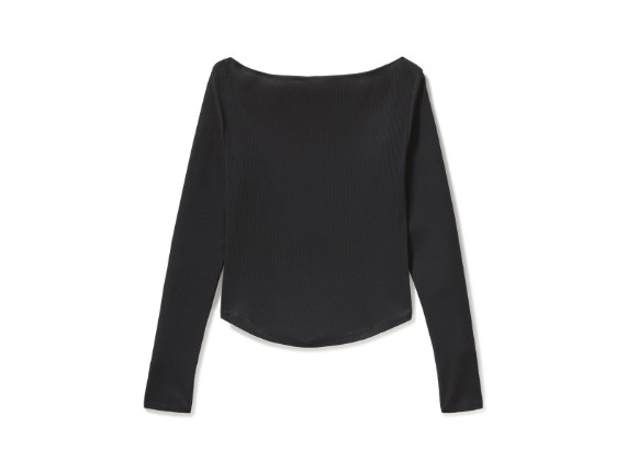 HARLEY DAVIDSON TOP-KNIT,BLACK