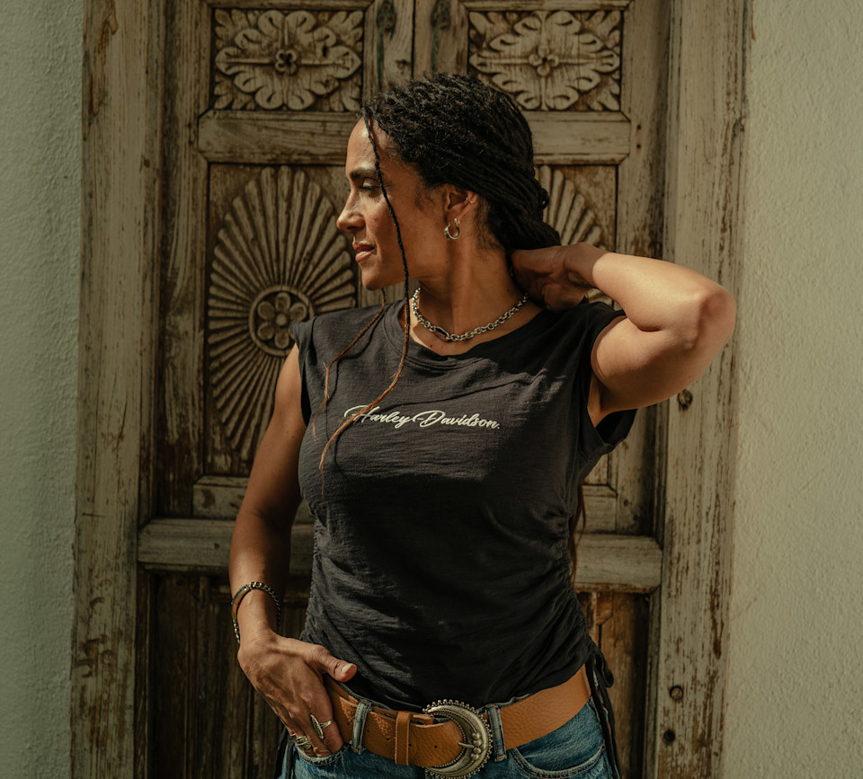 HARLEY DAVIDSON TOP-KNIT,BLACK