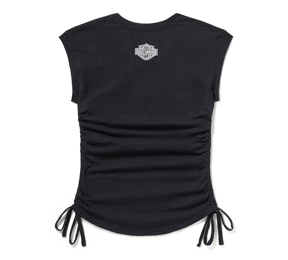 HARLEY DAVIDSON TOP-KNIT,BLACK