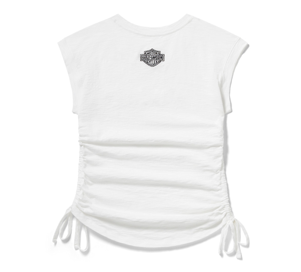 HARLEY DAVIDSON TOP-KNIT,OFF WHITE