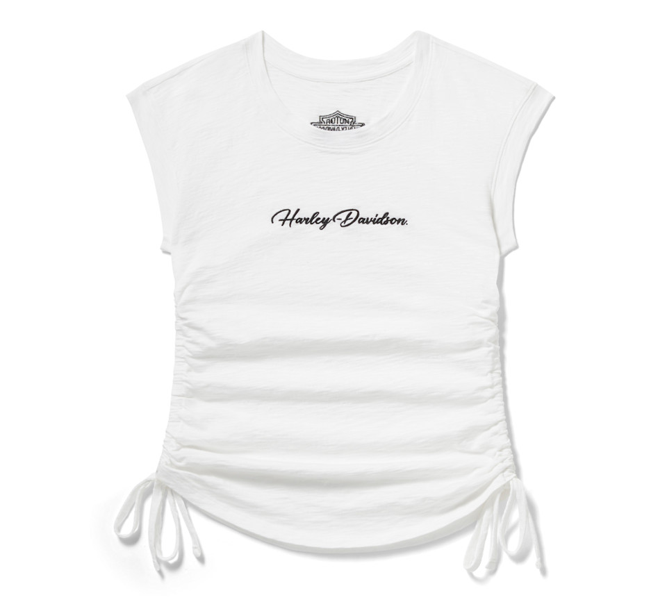 HARLEY DAVIDSON TOP-KNIT,OFF WHITE