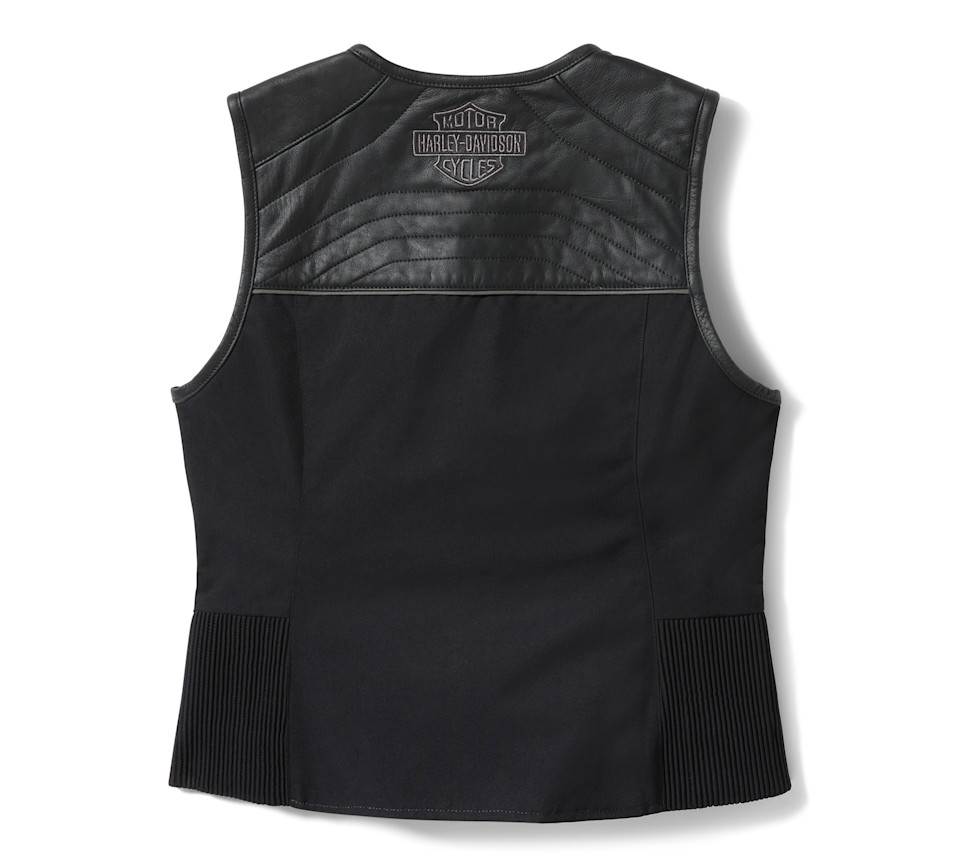 HARLEY DAVIDSON VEST-TEXTILE,UTILITY,BLACK