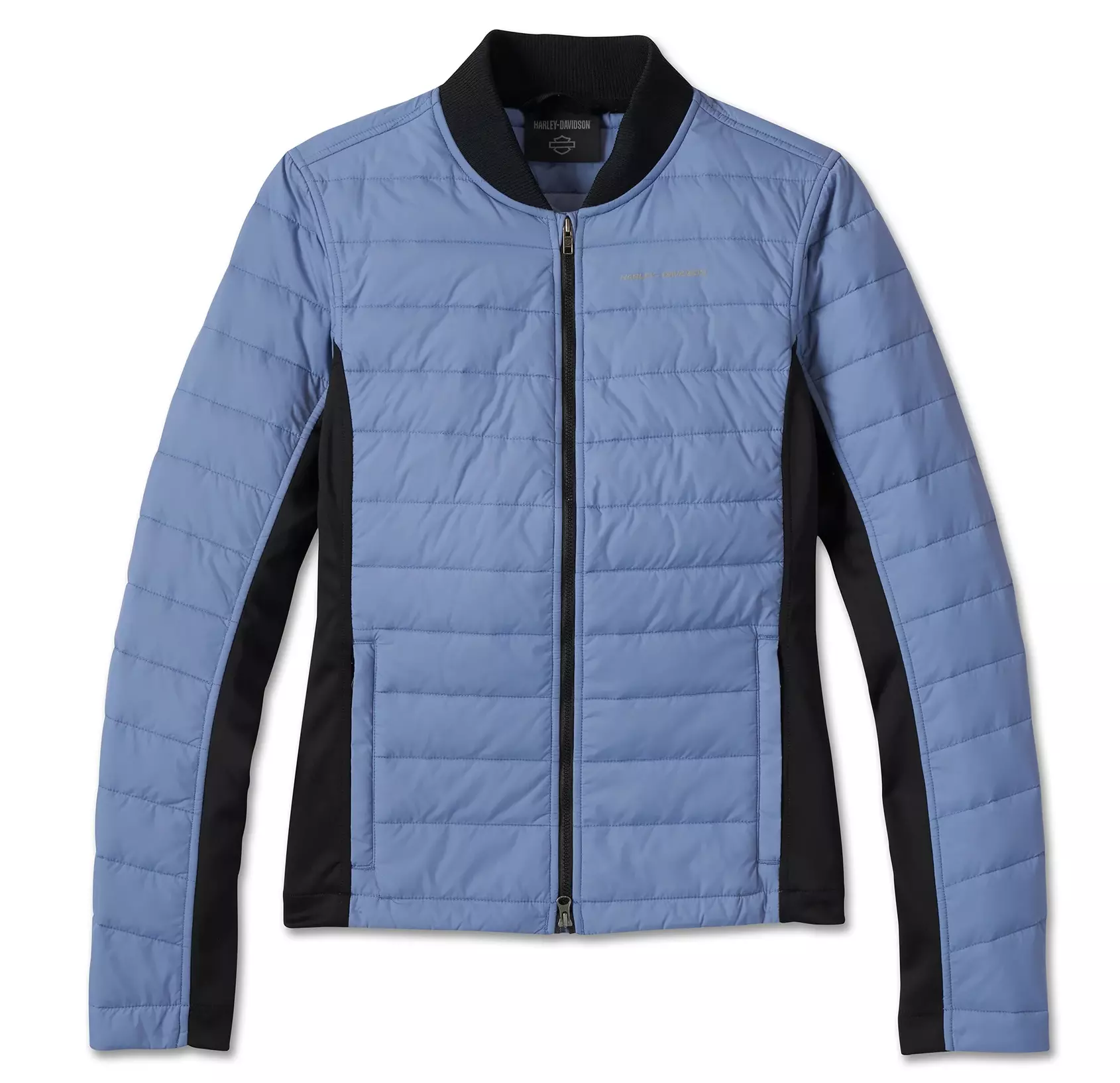HARLEY DAVIDSON FEMME - MANTEAU MIDLAYER - NOIR/BLEU
