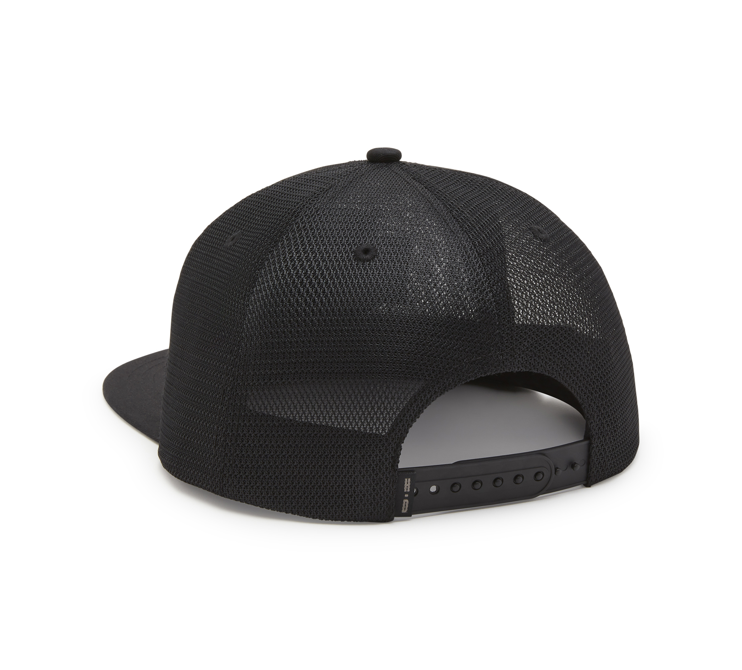 HARLEY DAVIDSON UNISEXE – CASQUETTE TRUCKER HAT – NOIR/ORANGE