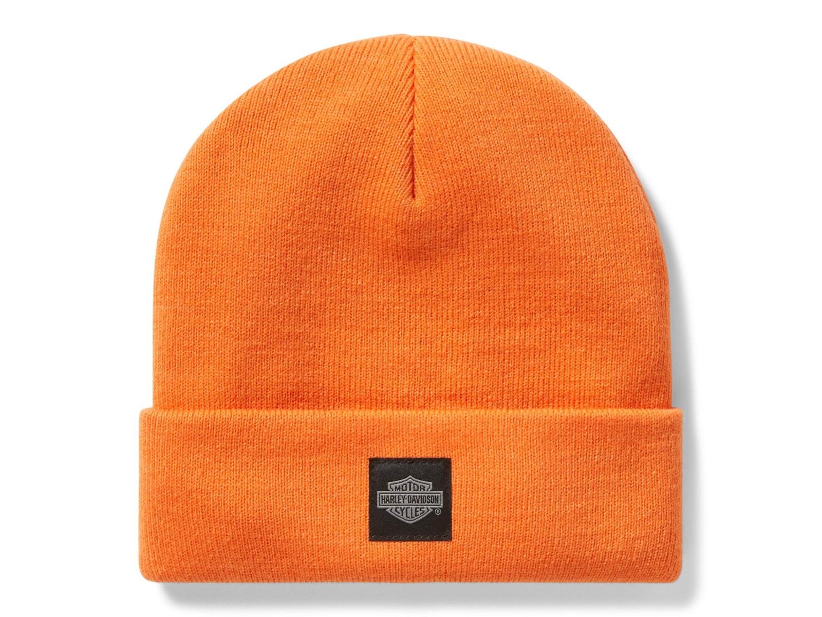 HARLEY DAVIDSON BEANIE-KNIT,ORANGE