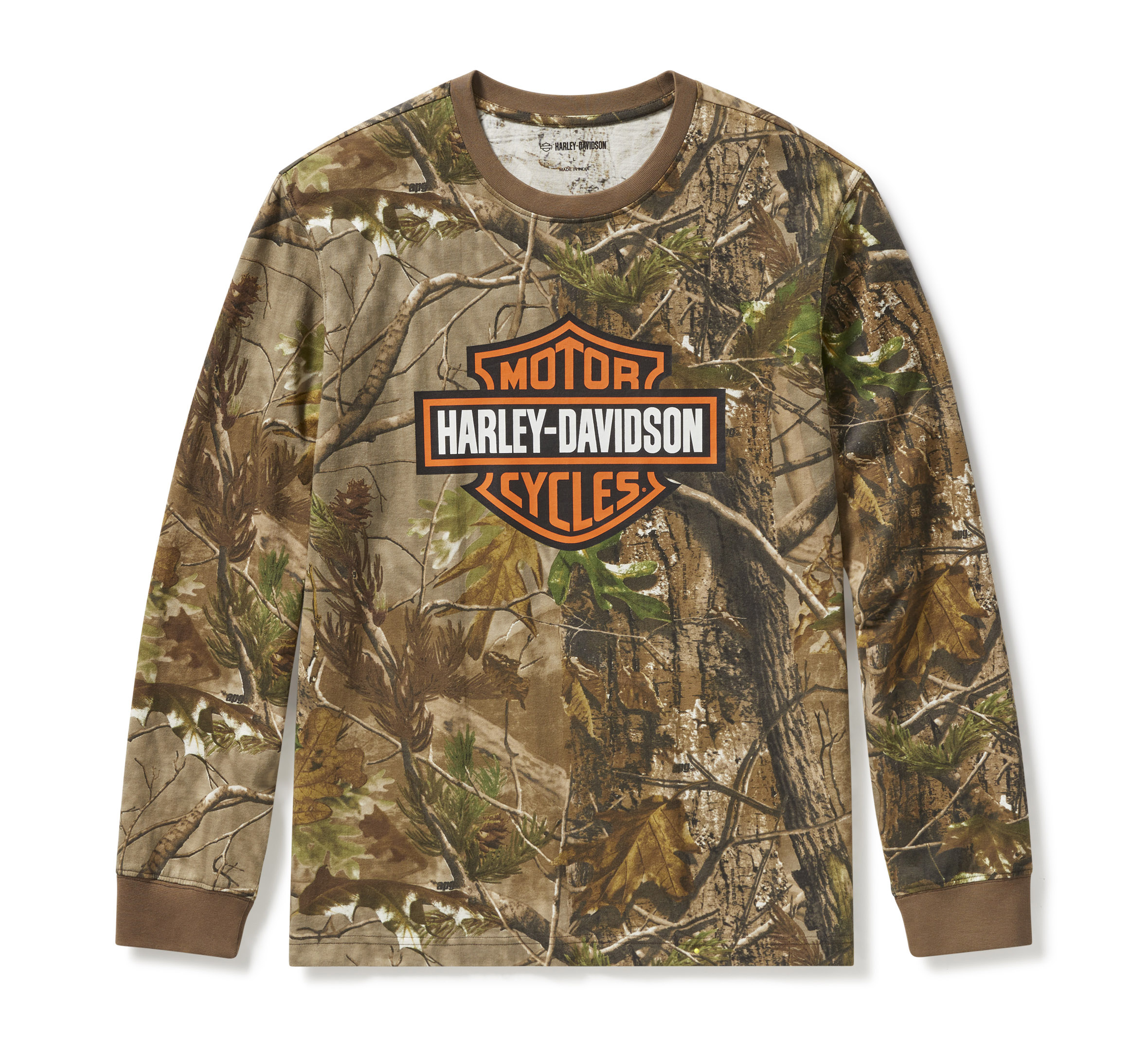 HARLEY DAVIDSON X REALTREE - T-SHIRT MANCHES LONGUES - CAMOUFLAGE