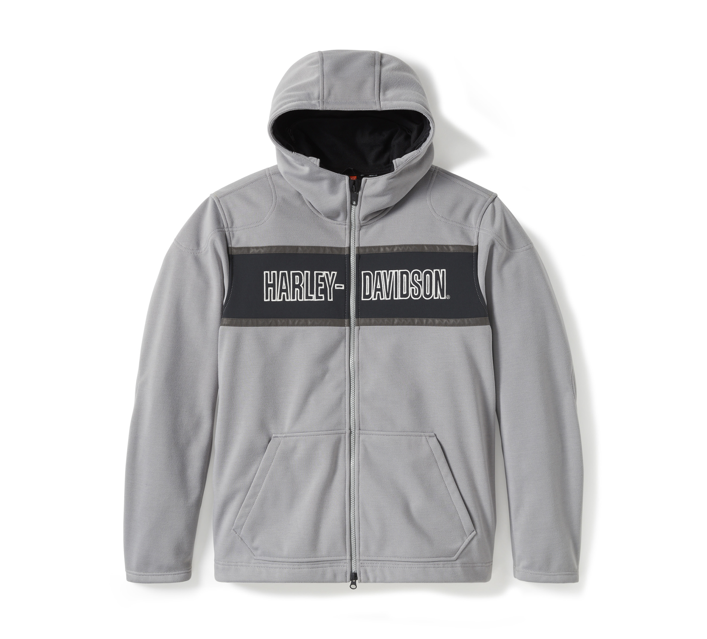 HARLEY DAVIDSON HOMME - MANTEAU TRENTON - GRIS/NOIR