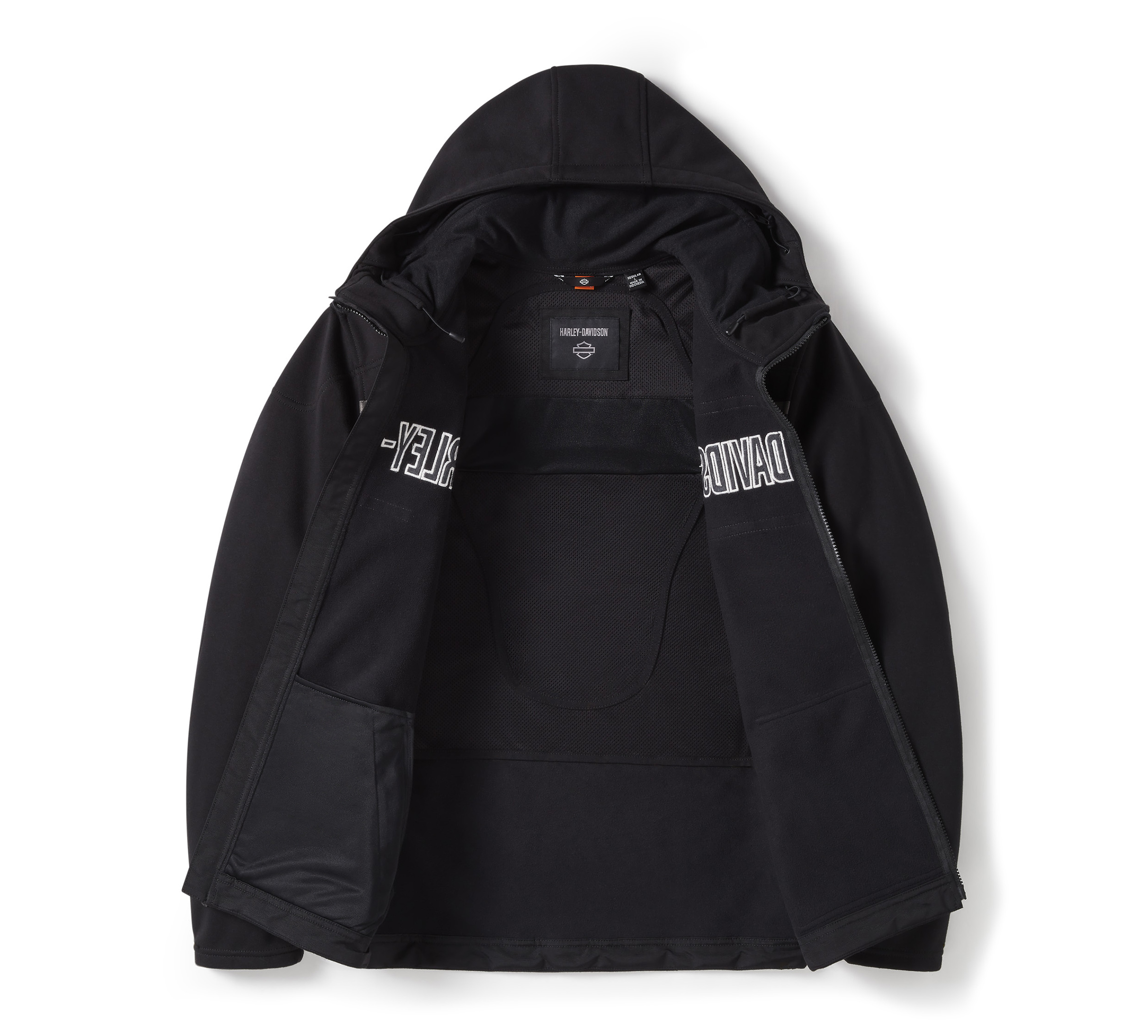 HARLEY DAVIDSON HOMME – MANTEAU TRENTON – NOIR