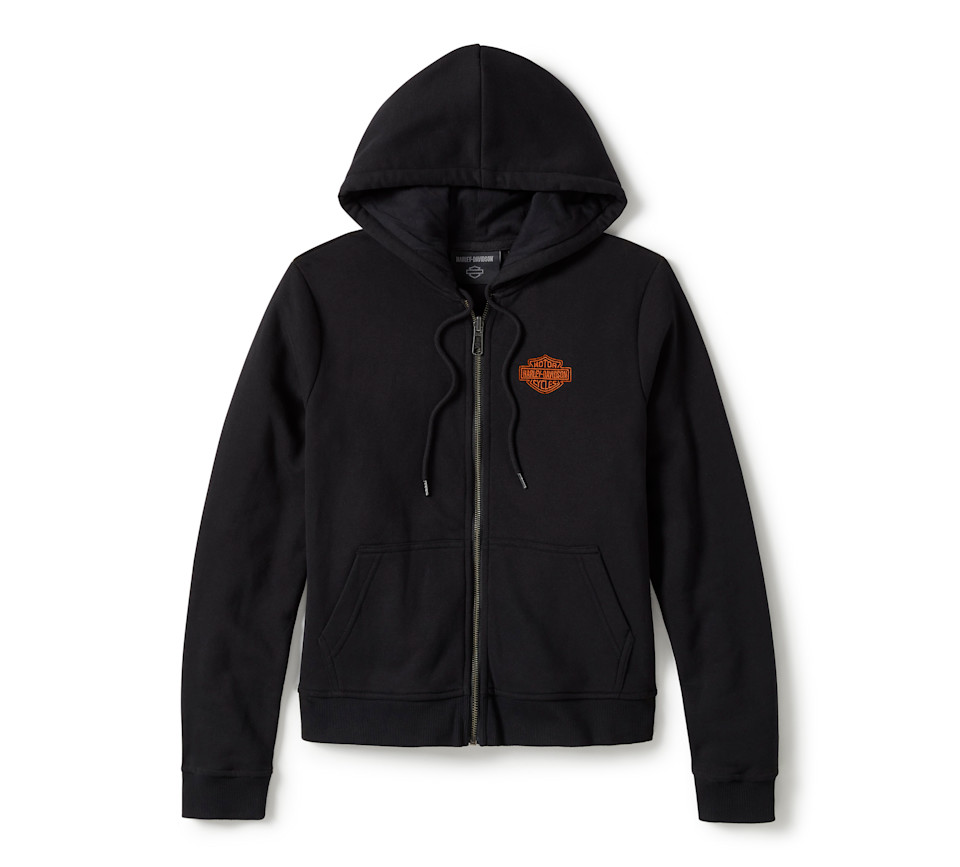 HARLEY DAVIDSON JACKET-WOVEN/KNIT,BLACK