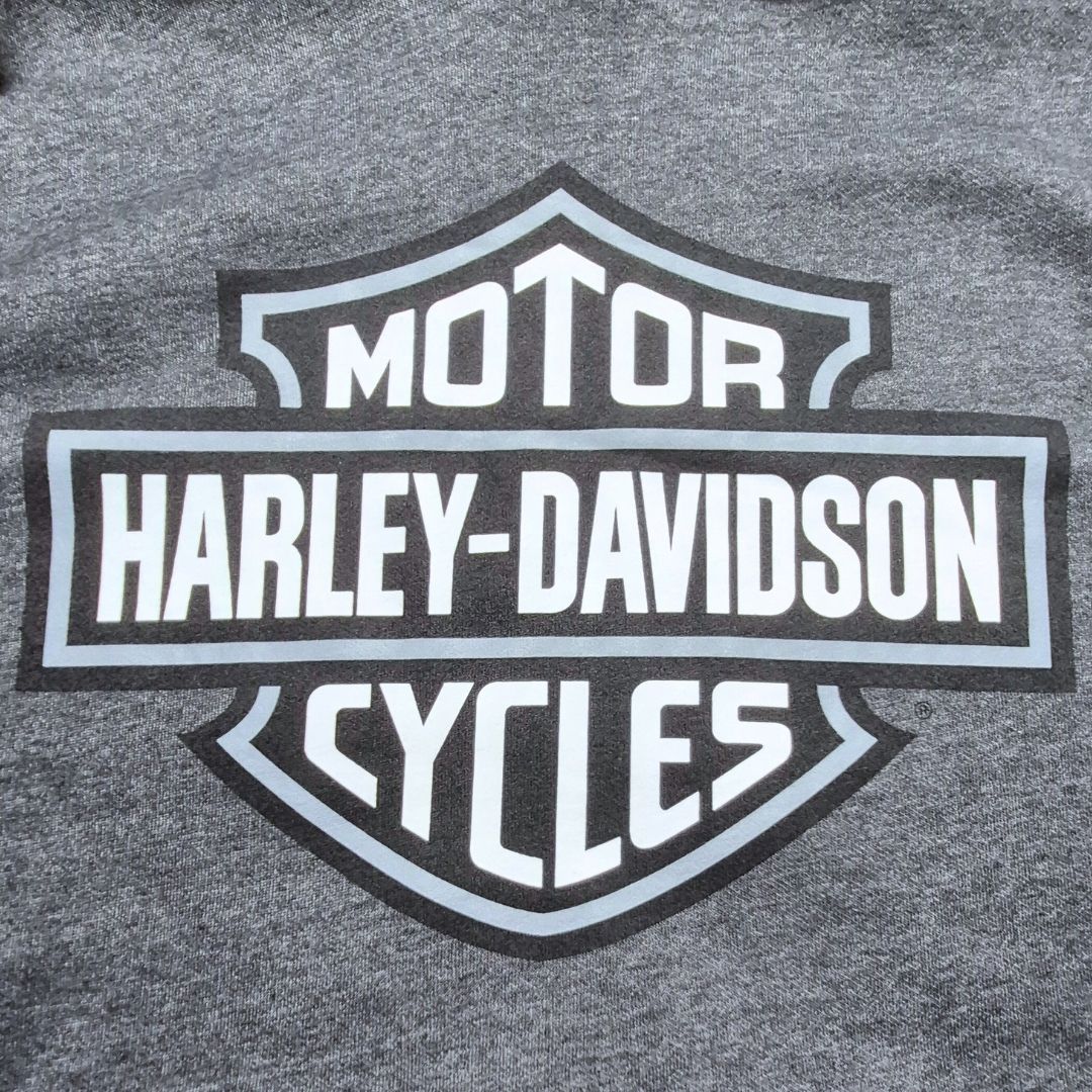 HARLEY DAVIDSON HD BANDANA B&S MNS PO SWT CHARCOAL