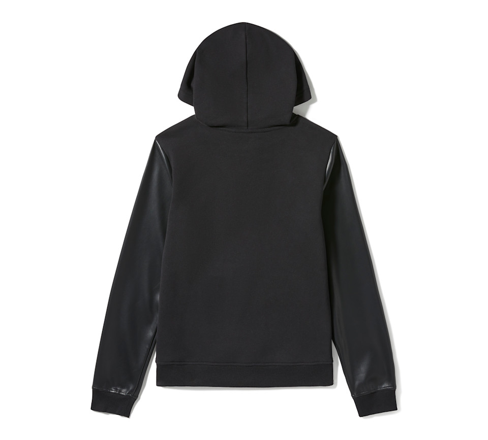HARLEY DAVIDSON HOODIE-KNIT,BLACK