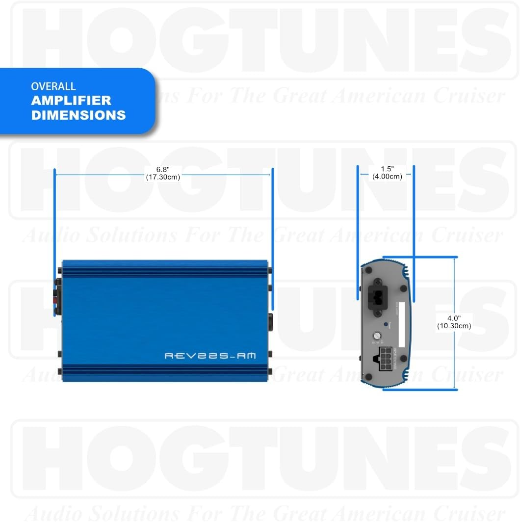 Hogtunes G4 RG KIT-RM avec amplificateur RMS 225W