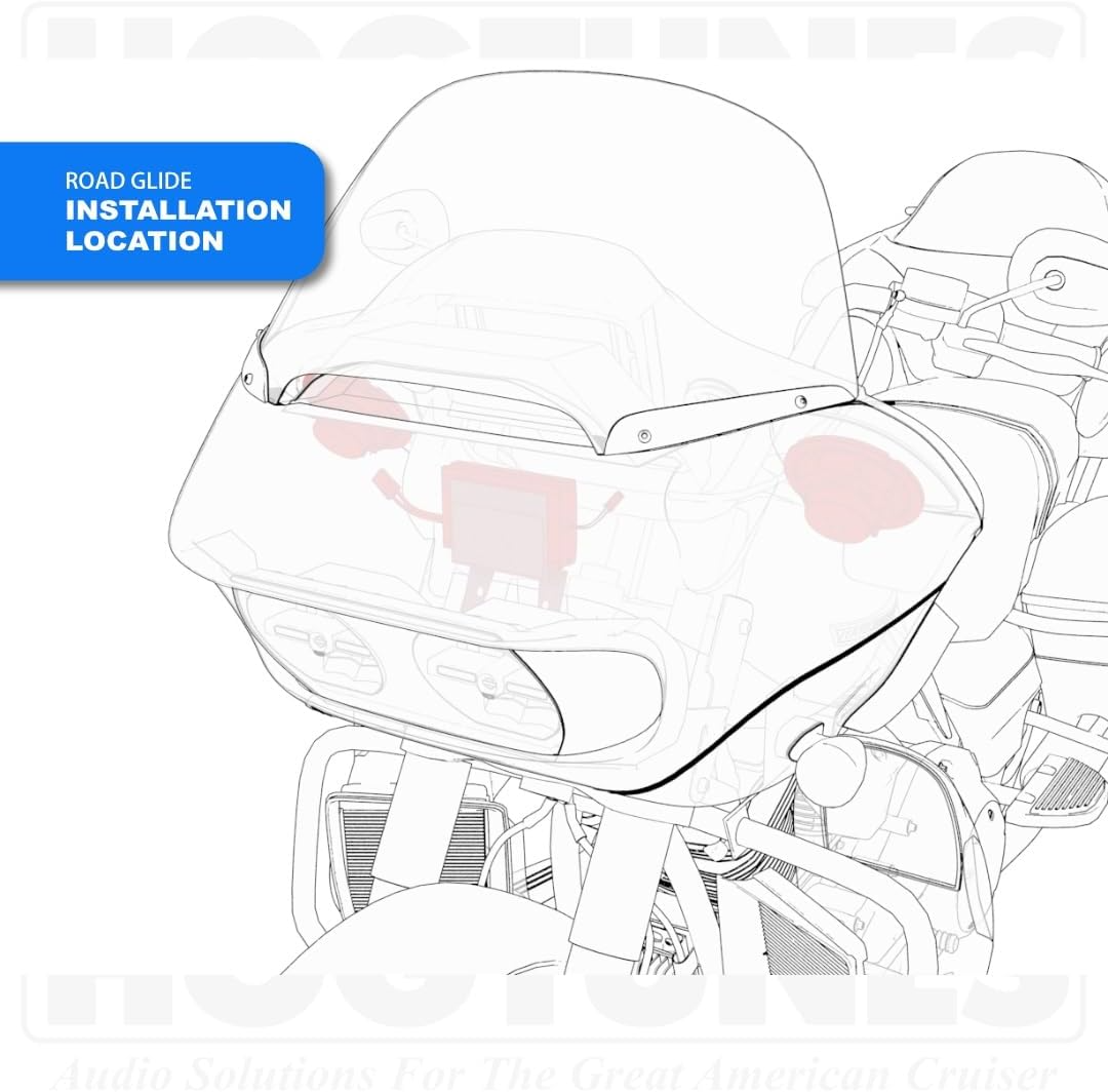 Hogtunes G4 RG KIT-RM avec amplificateur RMS 225W