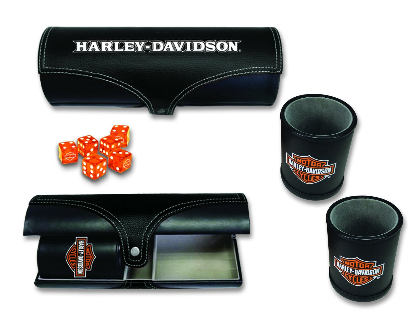 Ensemble de 2 gobelets et dés