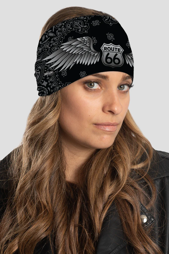 HARLEY DAVIDSON SOAKER EZ BNDZ-ROUTE 66 WINGS (UNISEX)