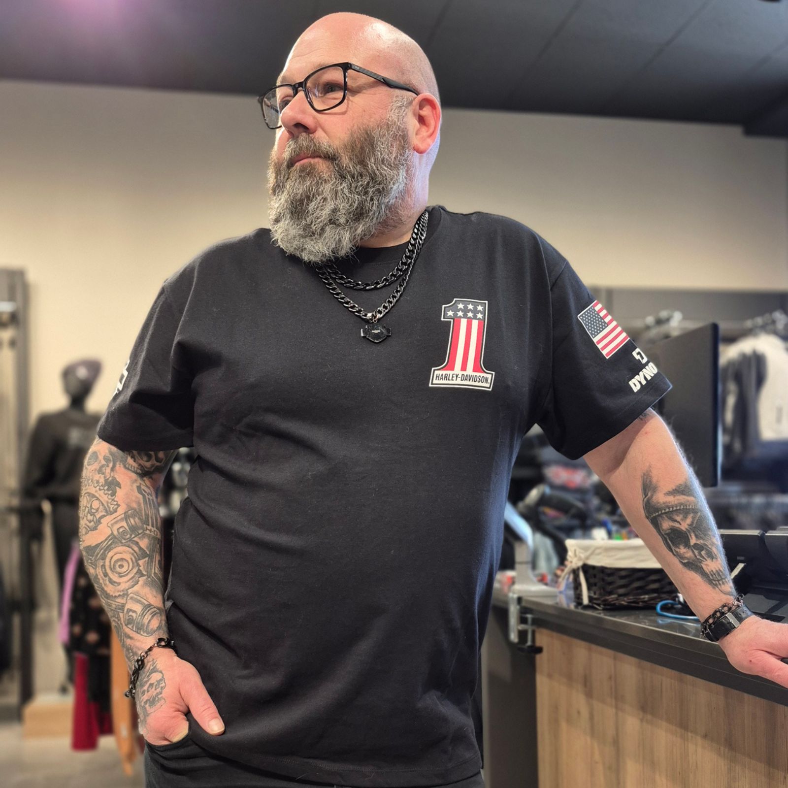 T-shirt Harley-Davidson® Champion Factory Racing Team