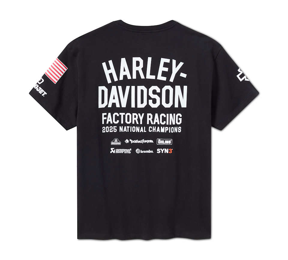 T-shirt Harley-Davidson® Champion Factory Racing Team
