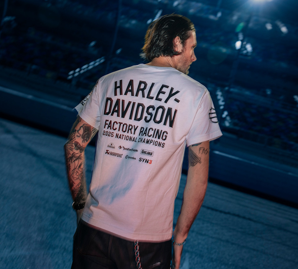 T-shirt Harley-Davidson® Champion Factory Racing Team