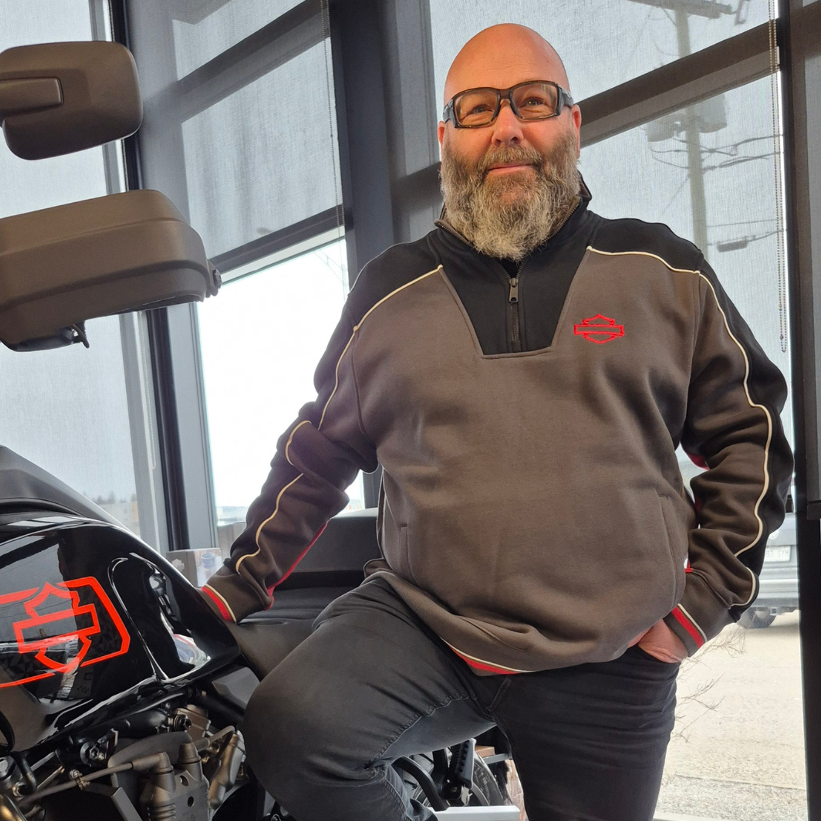 Molleton zippé Harley-Davidson® Screamin’ Eagle®