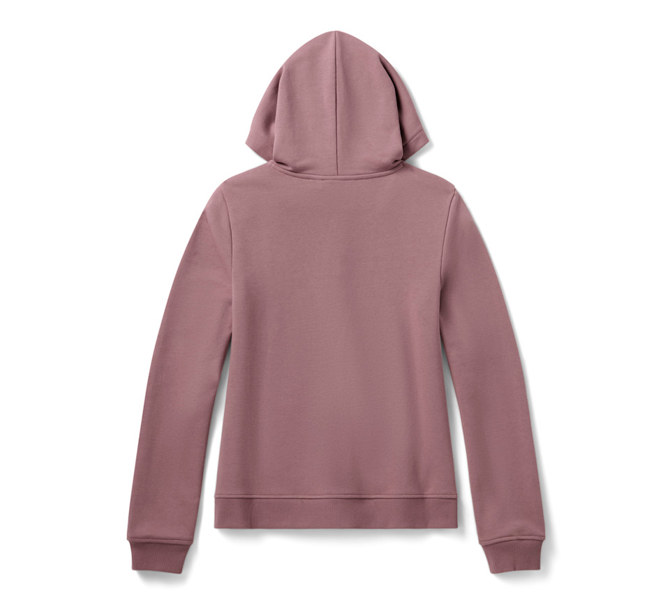 HARLEY DAVIDSON HOODIE-KNIT,PINK