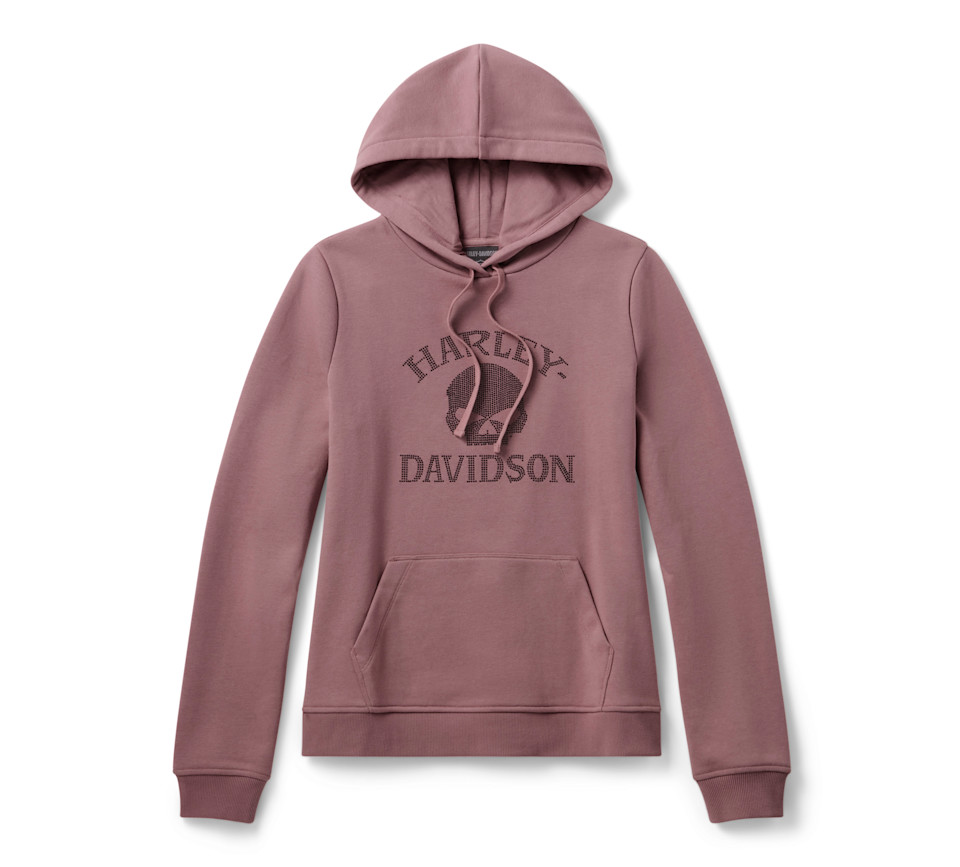 HARLEY DAVIDSON HOODIE-KNIT,PINK