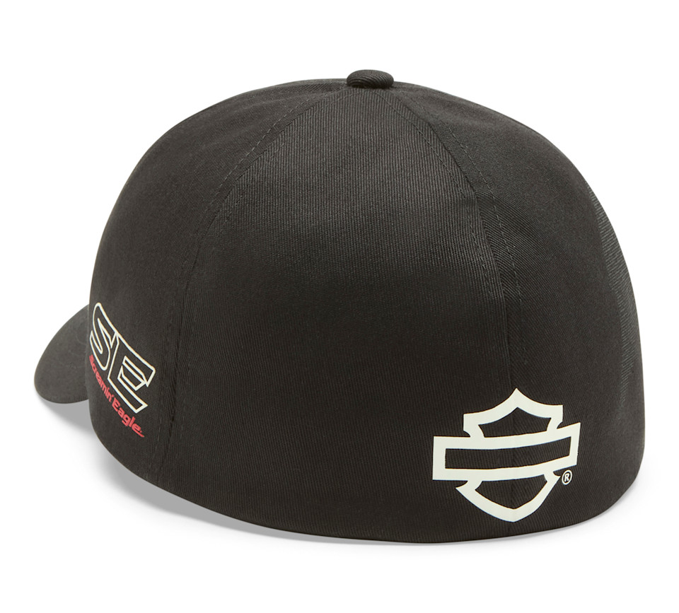 HARLEY DAVIDSON HAT-WOVEN,BLACK