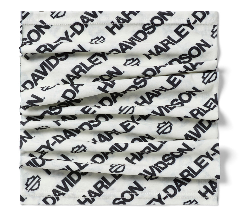 HARLEY DAVIDSON GAITER-KNIT,OFF WHITE PRINT