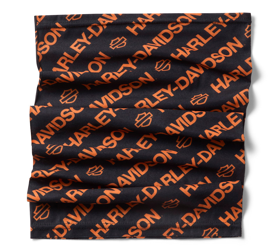 HARLEY DAVIDSON GAITER-KNIT,BLACK PRINT