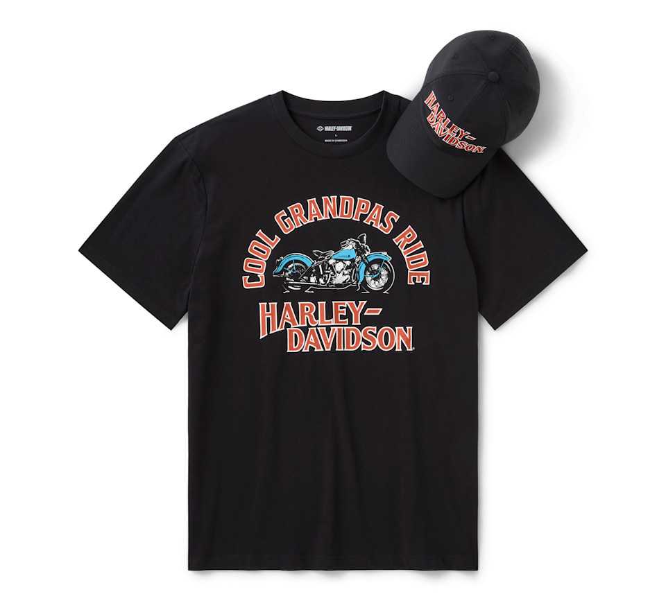 T-Shirt & Casquette Harley-Davidson® Cool Grandpas