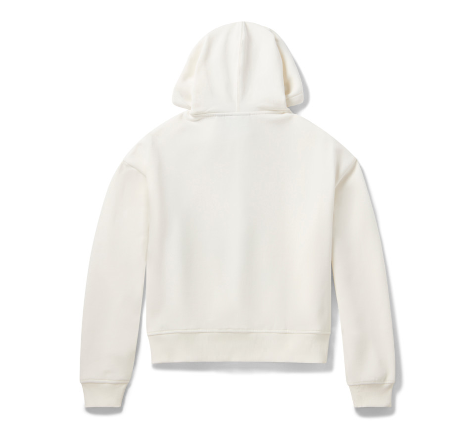 HARLEY DAVIDSON HOODIE-KNIT,OFF WHITE