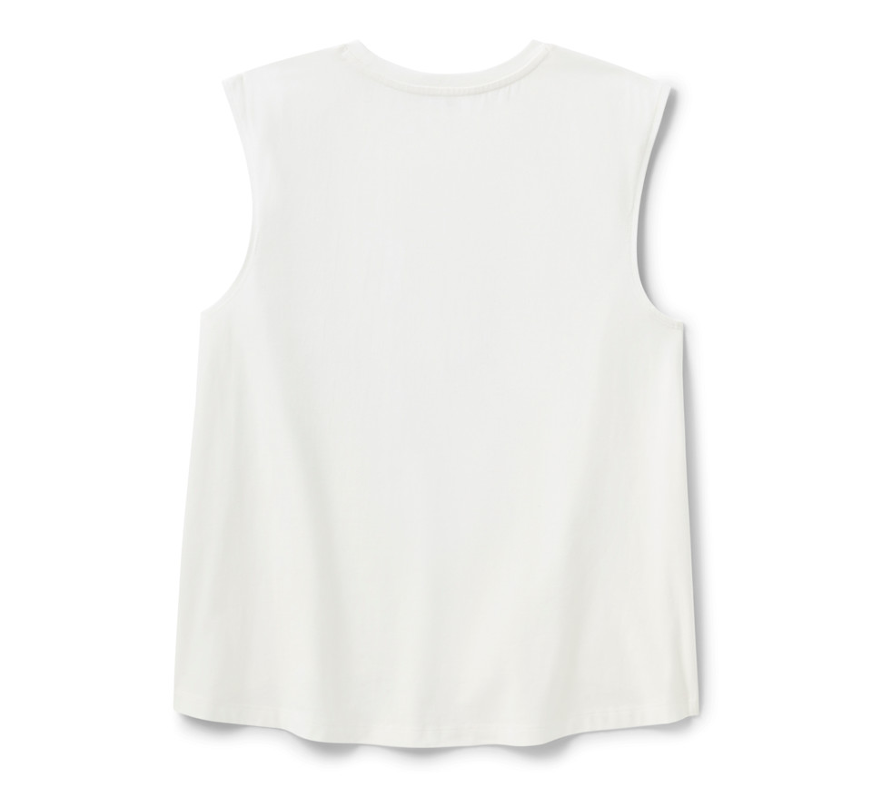HARLEY DAVIDSON TEE-KNIT,OFF WHITE