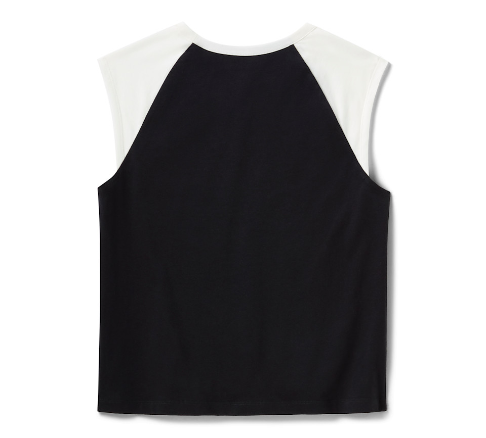 HARLEY DAVIDSON TEE-KNIT,BLACK