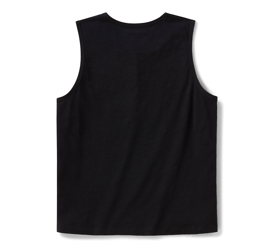 HARLEY DAVIDSON TANK-KNIT,BLACK