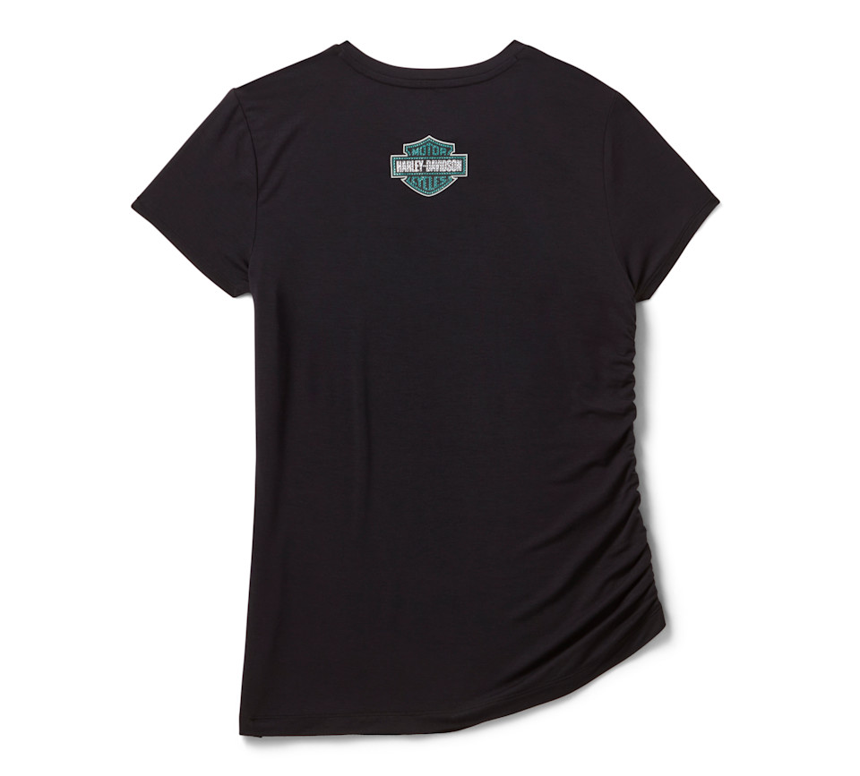 HARLEY DAVIDSON TOP-KNIT,BLACK