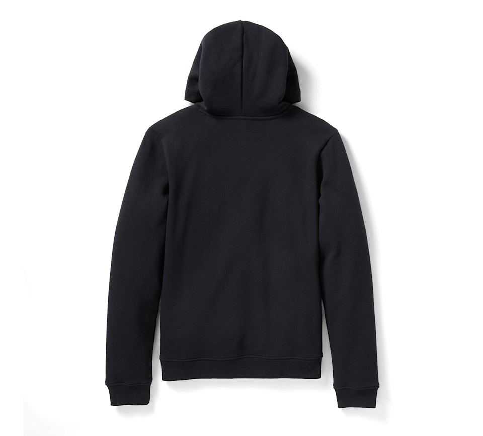 HARLEY DAVIDSON HOODIE-KNIT,BLACK