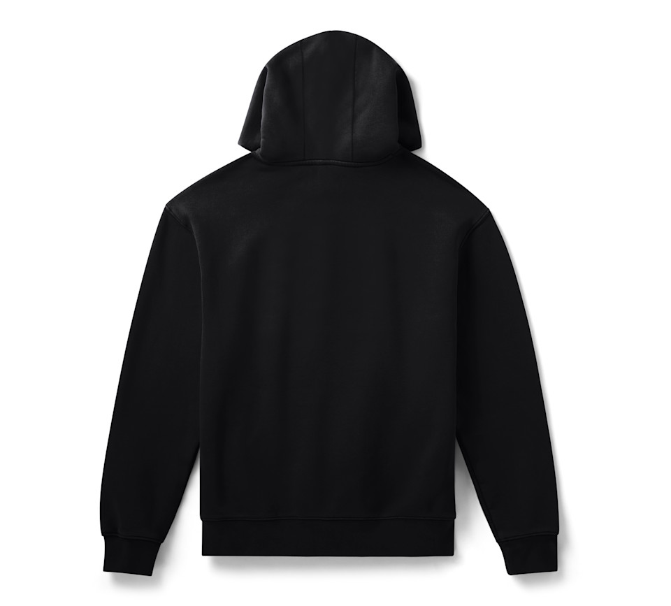 HARLEY DAVIDSON HOODIE-KNIT,BLACK