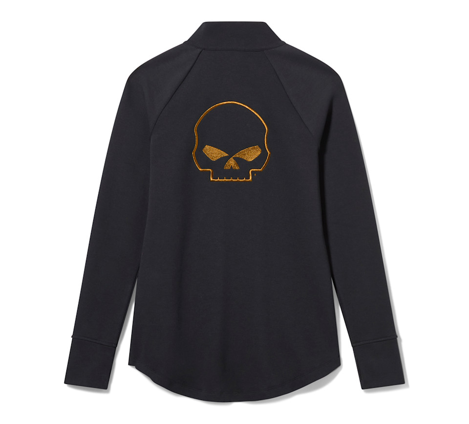 HARLEY DAVIDSON TOP-KNIT,BLACK