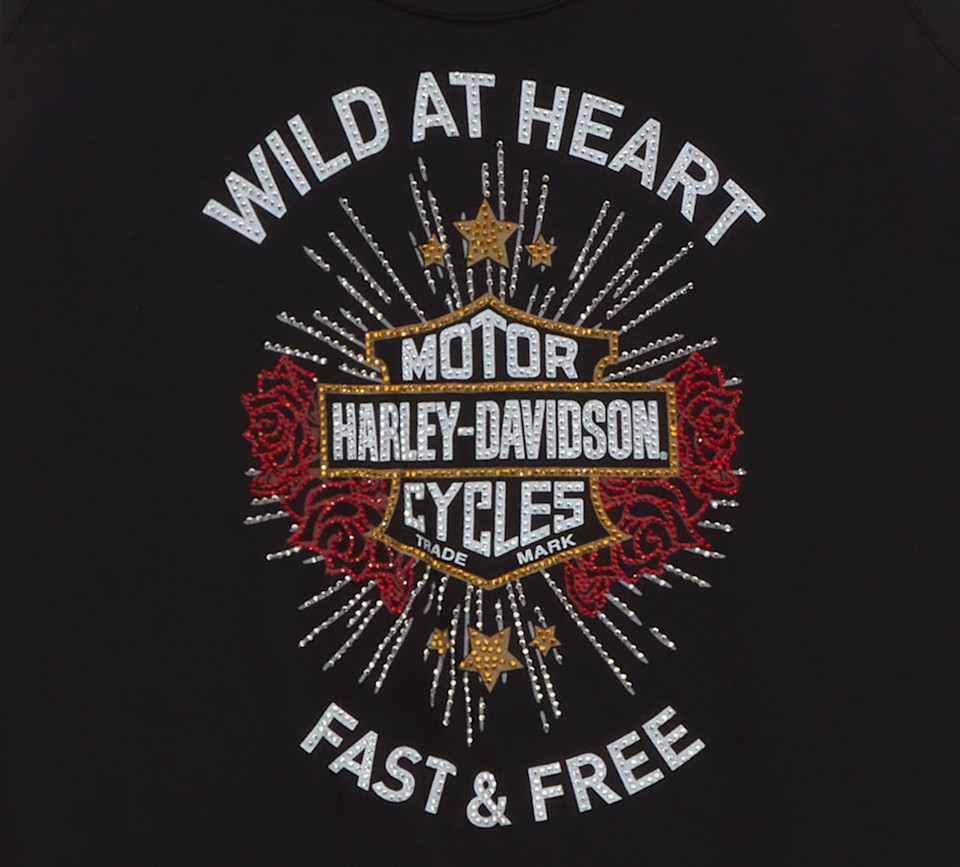 HARLEY DAVIDSON TANK-KNIT,BLACK