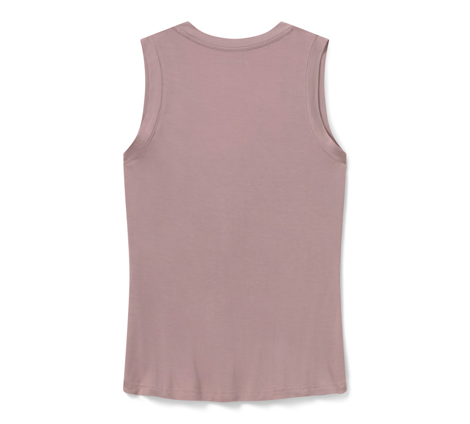 HARLEY DAVIDSON TANK-KNIT,LIGHT PINK