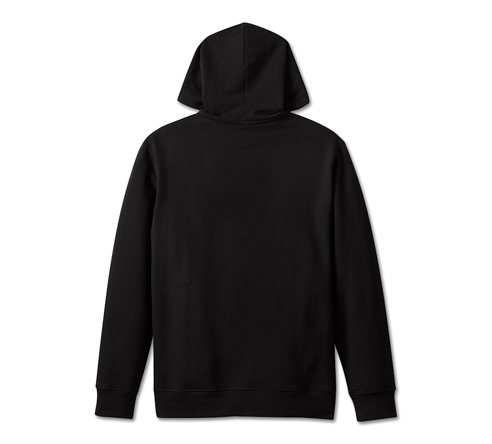 HARLEY DAVIDSON HOODIE-KNIT,RIDE,BLACK