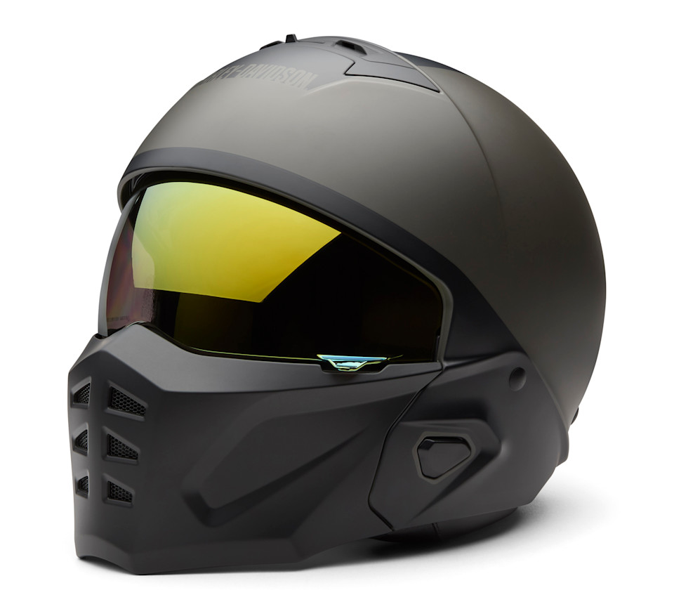 HARLEY DAVIDSON HELMET-CAPSTONE III,FF(H35)DOT,ORNG/BLK