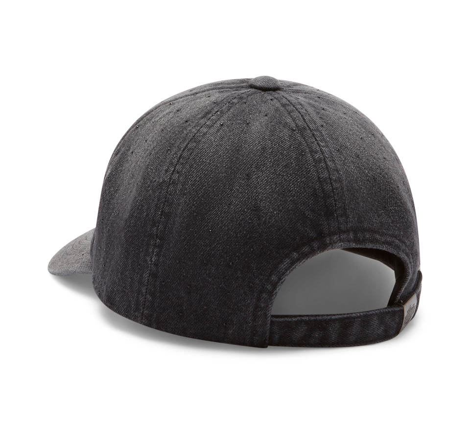 HARLEY DAVIDSON HAT-WOVEN,BLACK