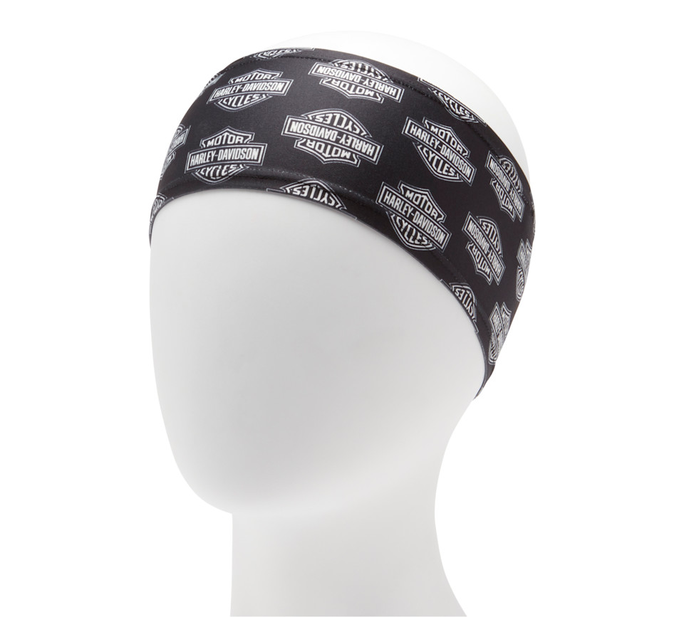 HARLEY DAVIDSON HEADBAND-SET,KNIT,BLACK