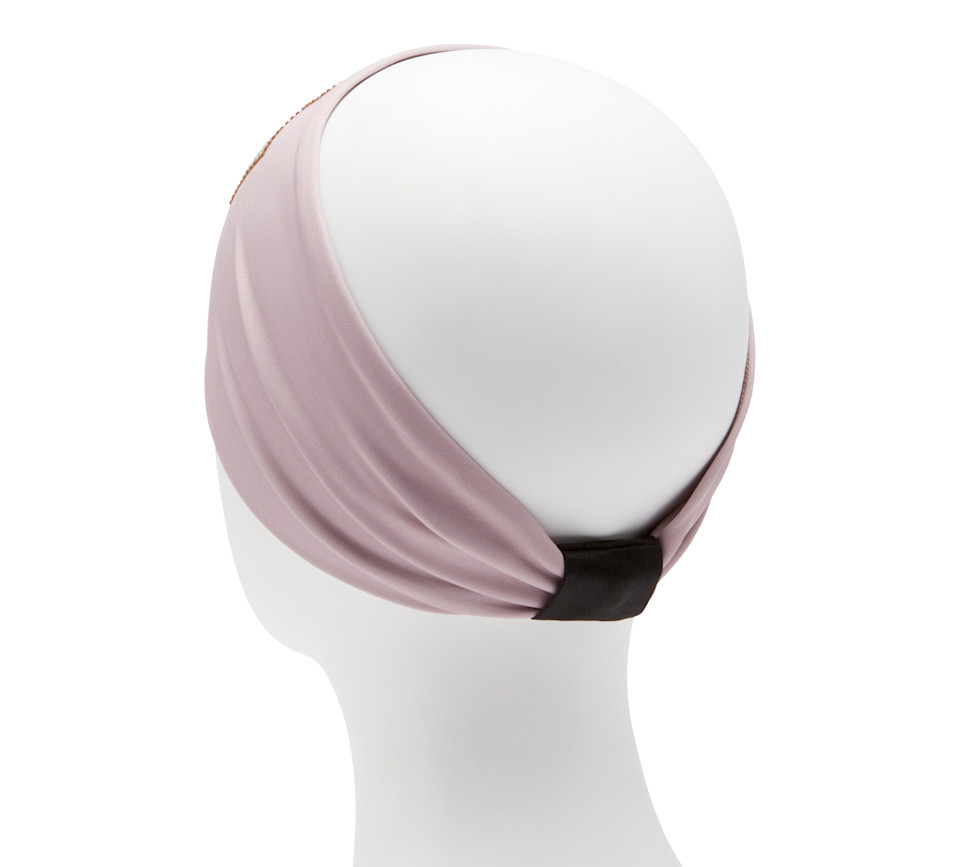 HARLEY DAVIDSON HEADBAND-KNIT,LIGHT PINK
